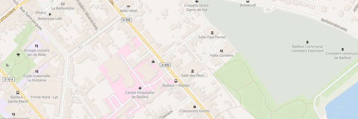 Plan du 45 Rue de Lille à Bailleul