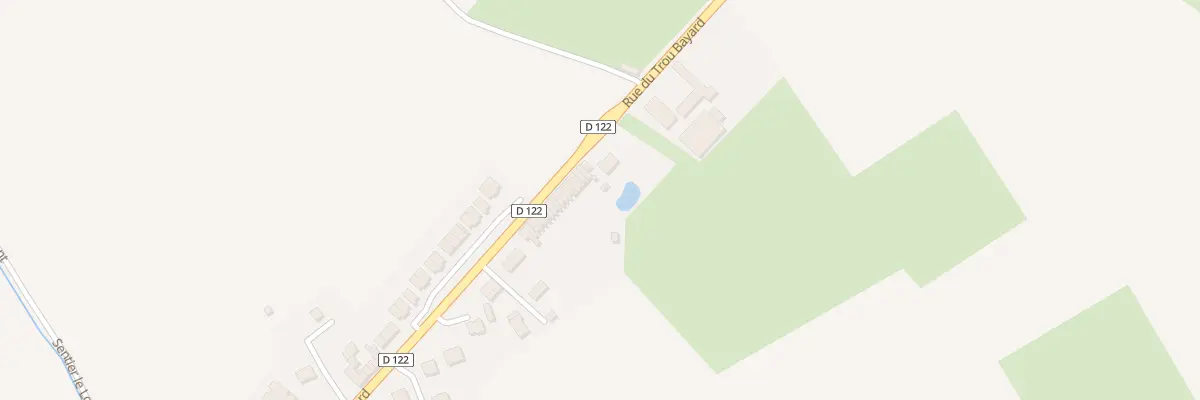 Plan du 84 Rue du Trou Bayard à Estaires