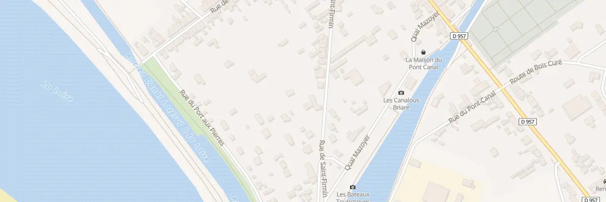 Plan du 44 Rue de Saint Firmin à Briare