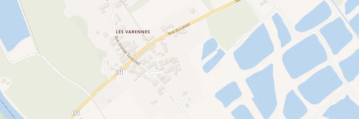 Plan du 89 Rue Grande Varennes à Souppes-sur-Loing