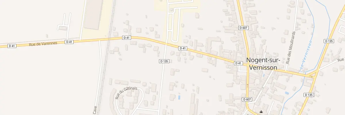 Plan du 31 Rue de Varennes à Nogent-sur-Vernisson