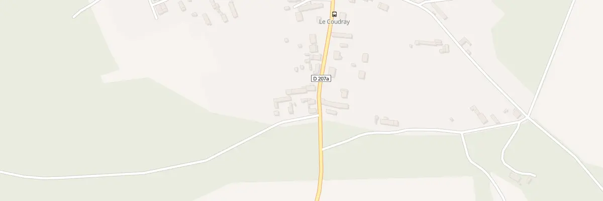 Plan du 7 Rue de Glandelles Coudray à Souppes-sur-Loing