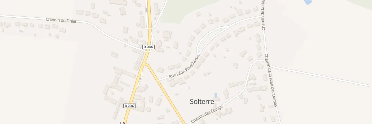 Plan du 4 Rue Leon Plancheron à Solterre