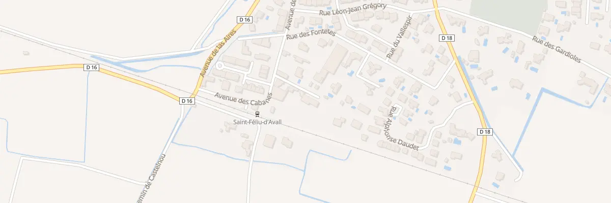 Plan du 4A Imp des Cabanes à Saint-Féliu-d’Avall
