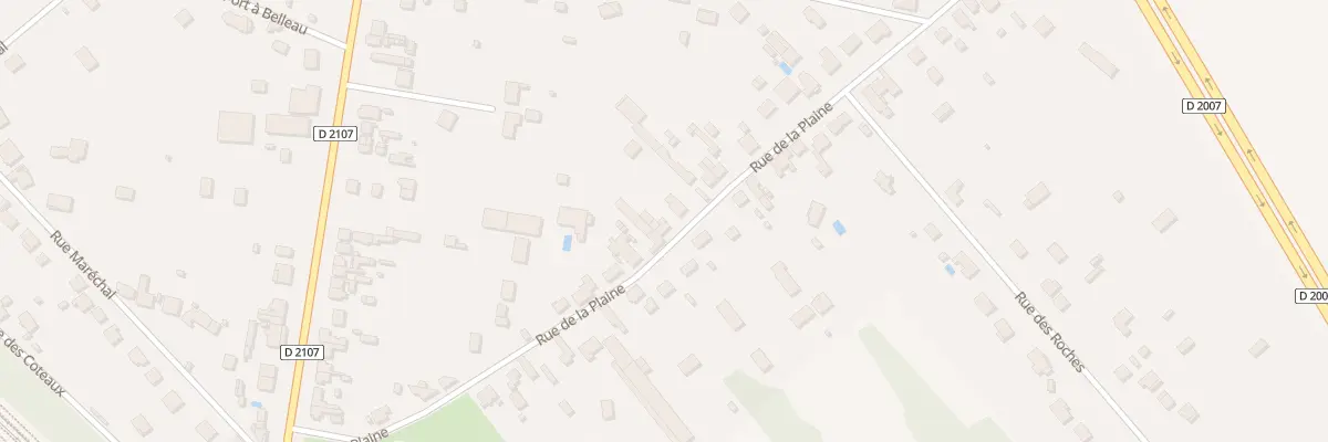 Plan du 33 Rue de la Plaine à Briare