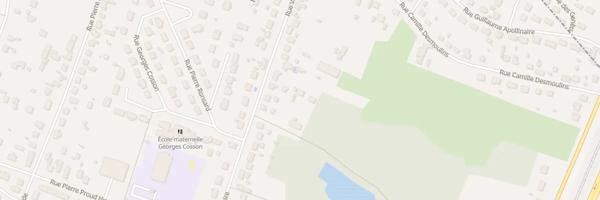 Plan du 90B Rue Voltaire à Châlette-sur-Loing