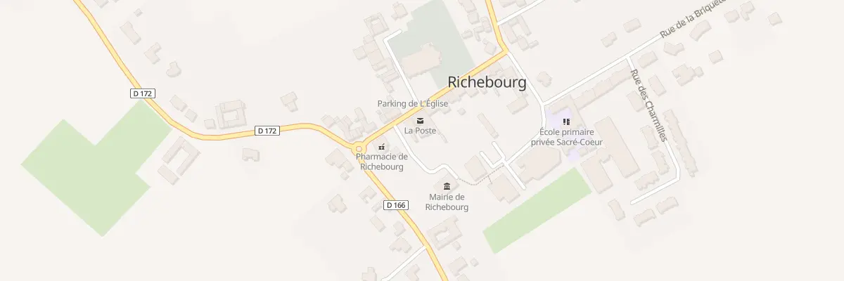 Plan du 7 Pl du General de Gaulle à Richebourg