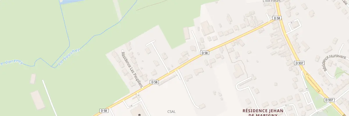 Plan du 30 Rte de Carency à Souchez