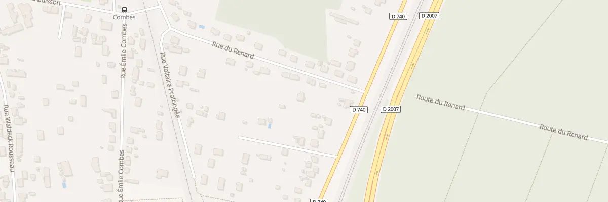 Plan du 23 Rue André Gide à Châlette-sur-Loing