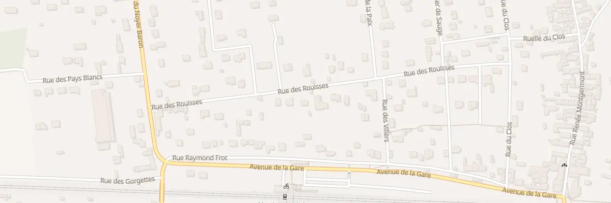 Plan du 41 Rue des Rouisses à Montigny-sur-Loing