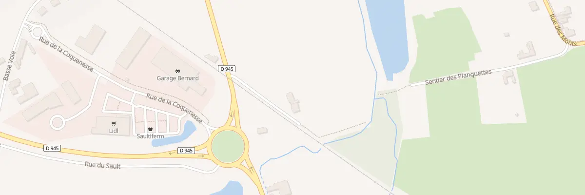Plan du 737 Rue du Grand Chemin à La Gorgue