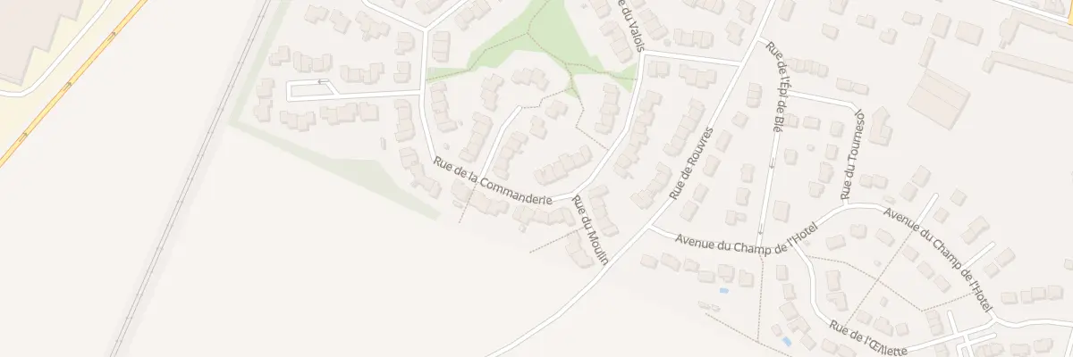 Plan du 30 Rue de la Commanderie à Lagny-le-Sec