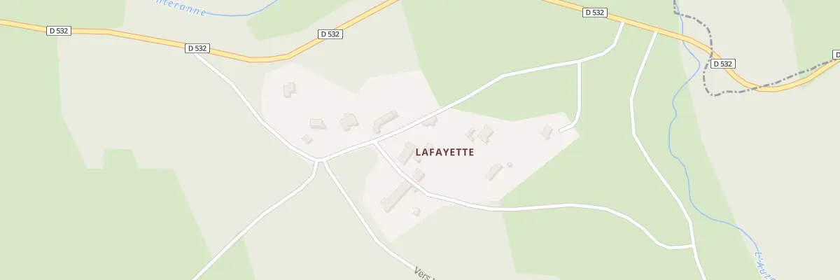 Plan du 5009 Lafayette à Espinasse