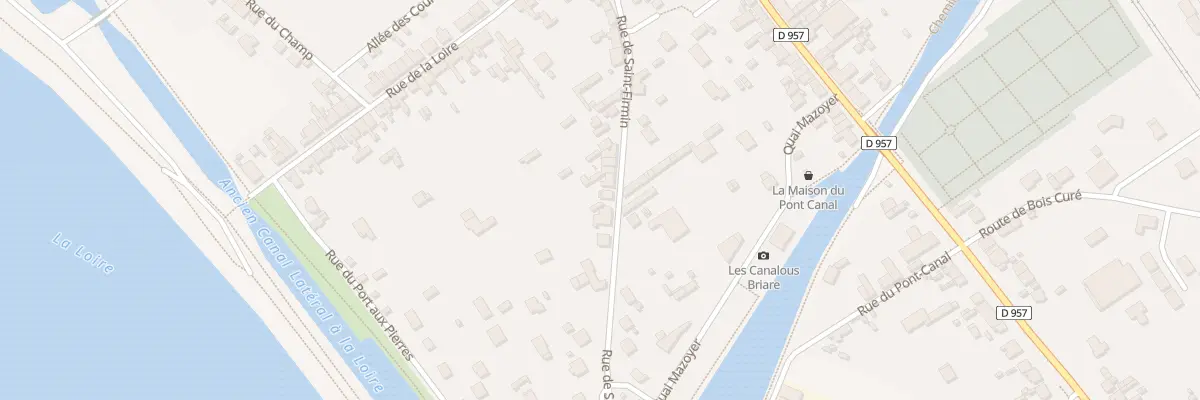 Plan du 32 Rue de Saint Firmin à Briare