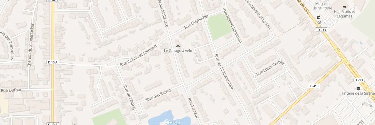 Plan du 17 Rue Pasteur à Bailleul