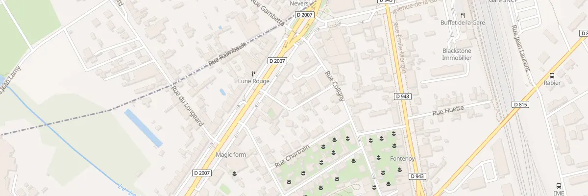 Plan du 3 Rue Berne - Bellecour à Montargis