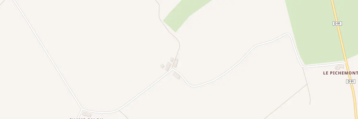 Plan du 3 Les Godiots à Blet