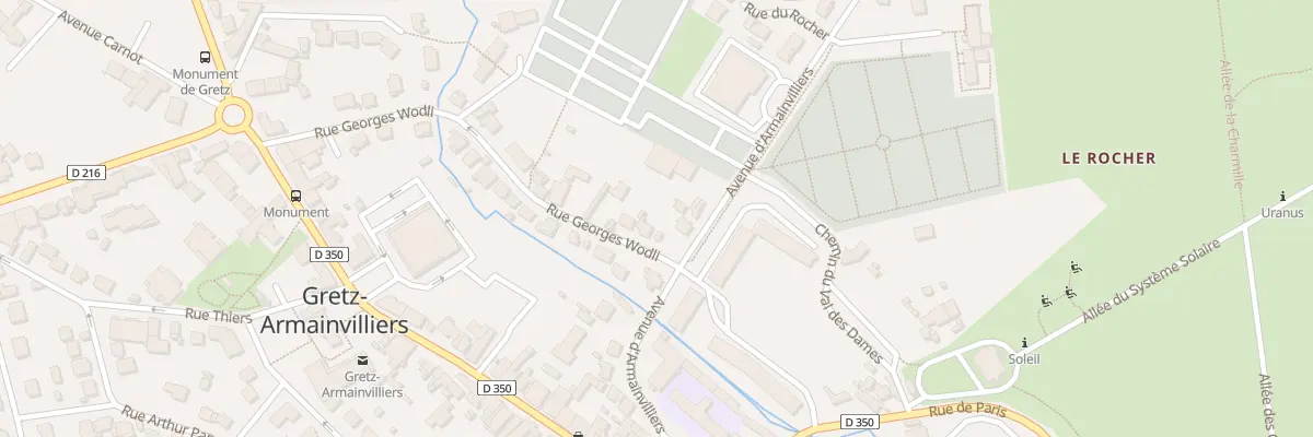 Plan du 4 Rue Georges Wodli à Gretz-Armainvilliers