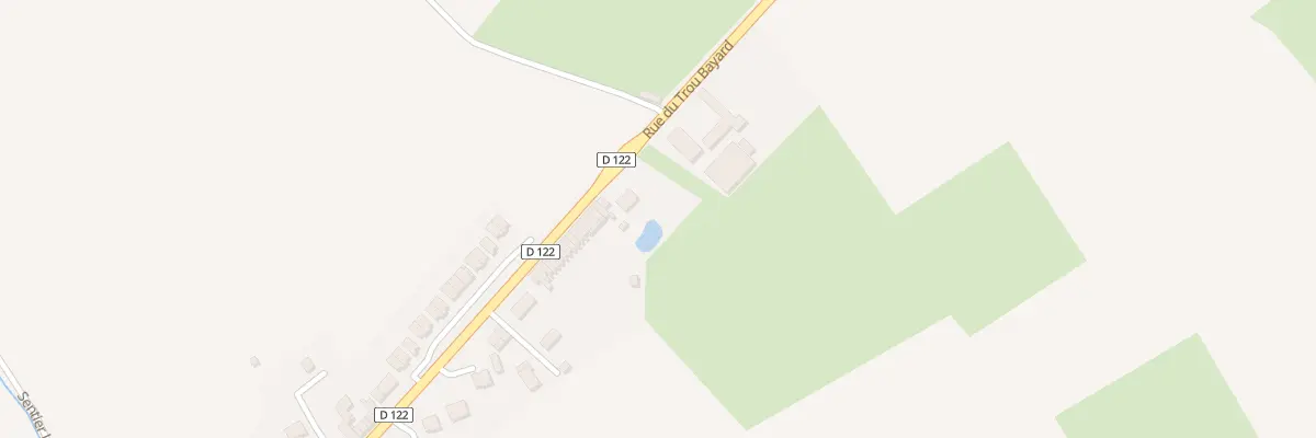Plan du 90 Rue du Trou Bayard à Estaires