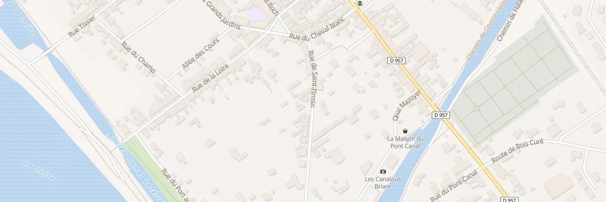 Plan du 18 Rue de Saint Firmin à Briare