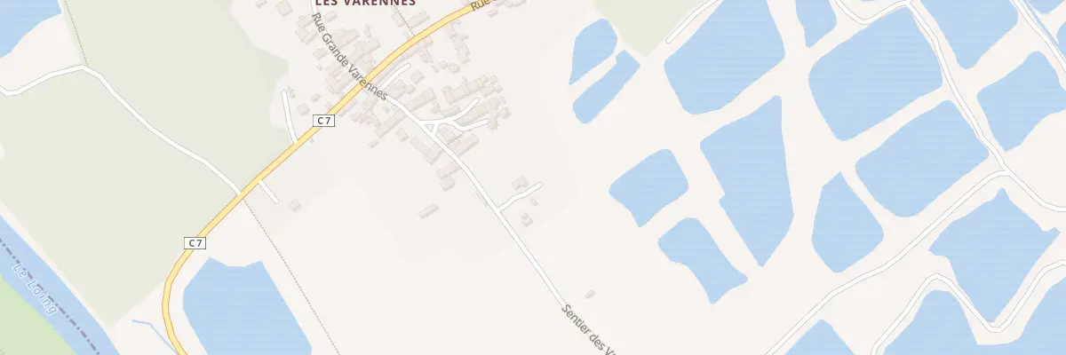 Plan du 109 Rue Grande Varennes à Souppes-sur-Loing