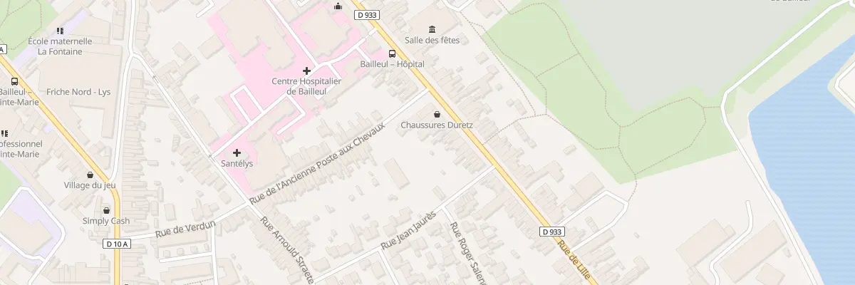 Plan du 64 Rue de Lille à Bailleul