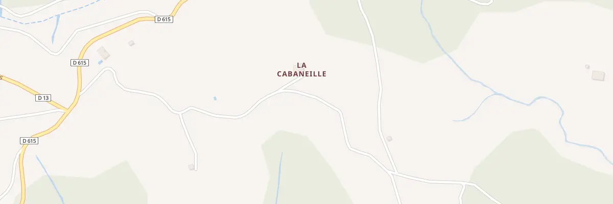 Plan du 9001 La cabaneille à Llauro