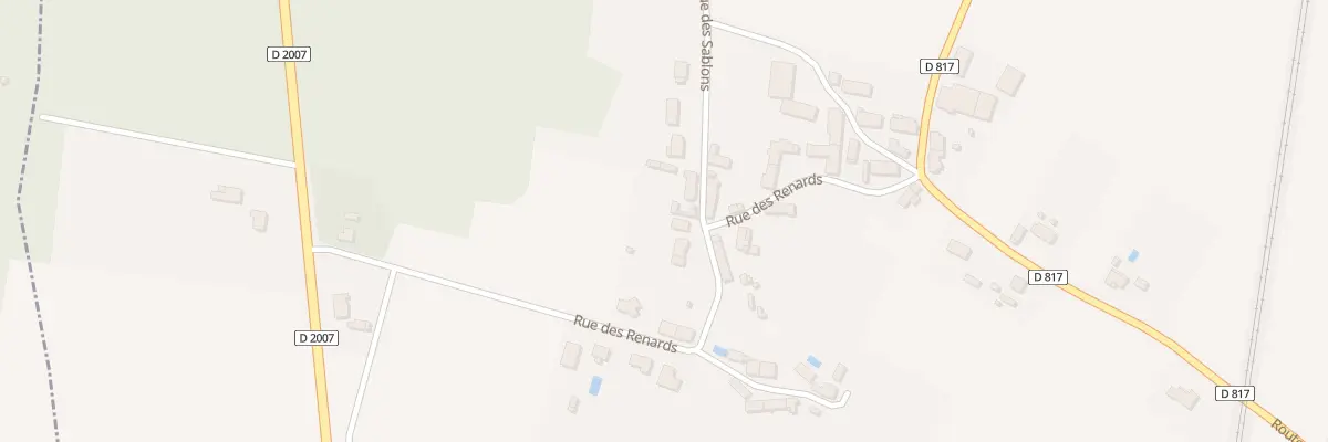 Plan du 14 Rue des Renards à Pressigny-les-Pins