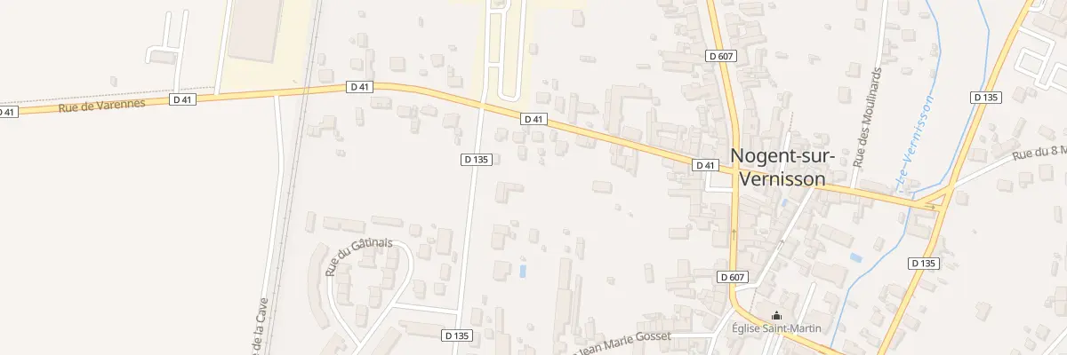 Plan du 27 Rue de Varennes à Nogent-sur-Vernisson