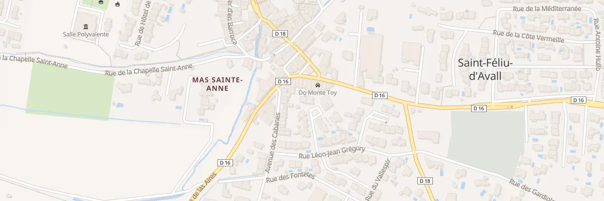 Plan du 9 Rue du Capcir à Saint-Féliu-d’Avall