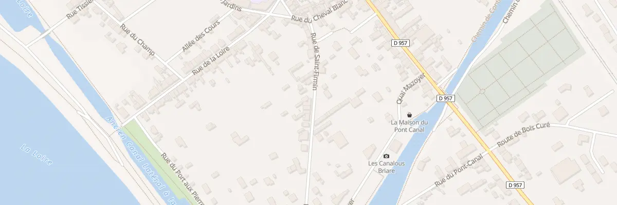 Plan du 24 Rue de Saint Firmin à Briare