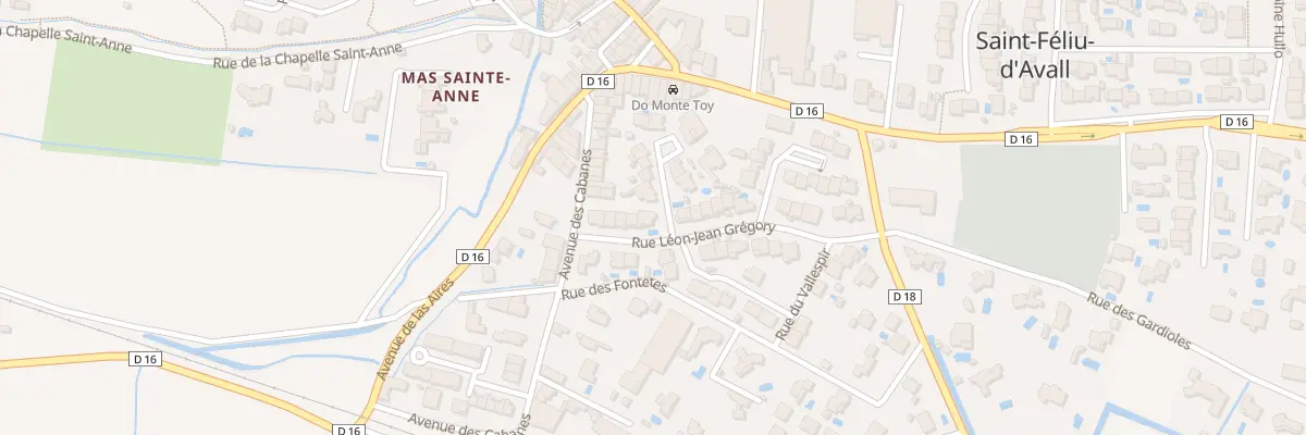 Plan du 9 Rue Léon-jean Grégory à Saint-Féliu-d’Avall