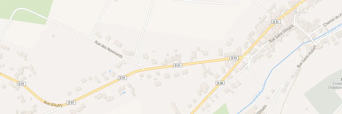 Plan du 22 Rue d’Autry Le Châtel à Châtillon-sur-Loire