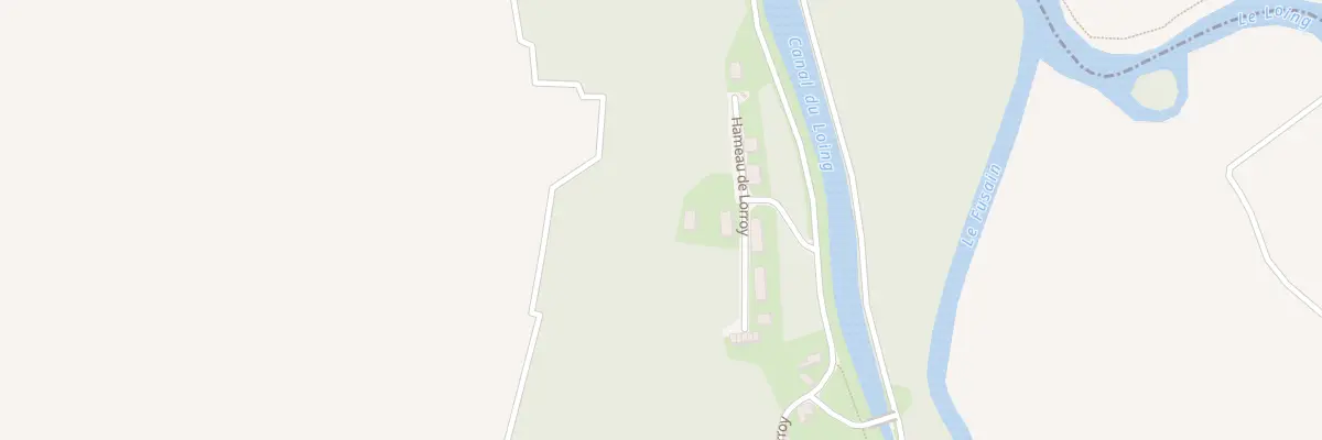 Plan du 6075 Ham de Lorroy à Château-Landon