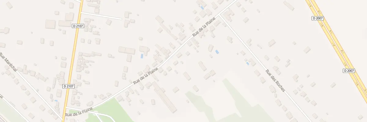 Plan du 44 Rue de la Plaine à Briare
