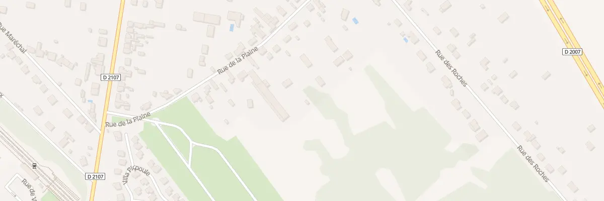 Plan du 36 Rue de la Plaine à Briare