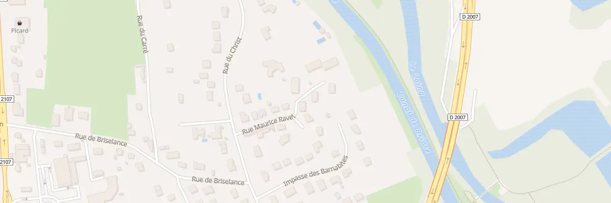 Plan du 104 Rue Maurice Ravel à Amilly