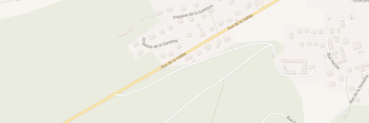 Plan du 1 Rue de la Vallée à Poligny