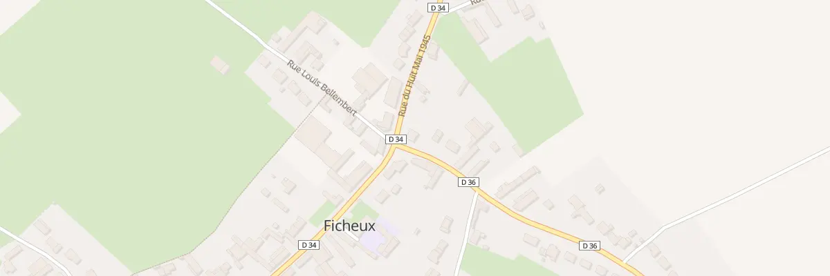 Plan du 2A Rue du 8 Mai 1945 à Ficheux