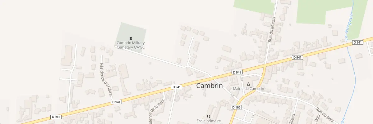Plan du 73 Bd Louis Lesage à Cambrin