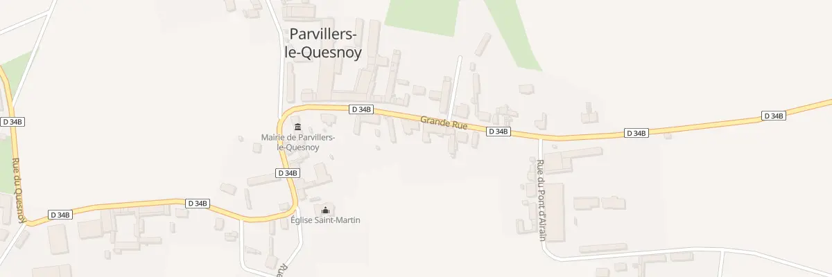 Plan du 4B Gr Grande Rue à Parvillers-le-Quesnoy