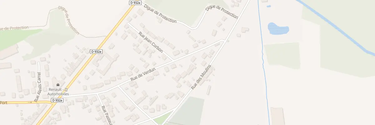 Plan du 24 Rue de Verdun à Verberie
