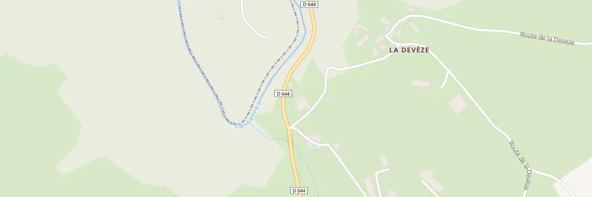 Plan du 5226 La Deveze à Montpeyroux