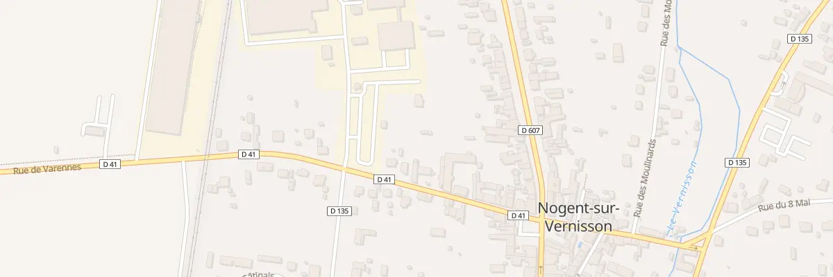 Plan du 20 Rue de Varennes à Nogent-sur-Vernisson