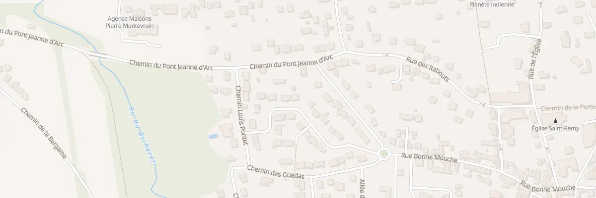 Plan du 12 Rue des Petits Beauvoyers à Montévrain