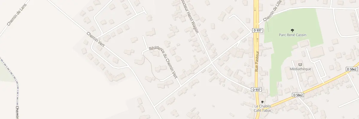 Plan du 13 Résidence du Chemin Vert à Souchez