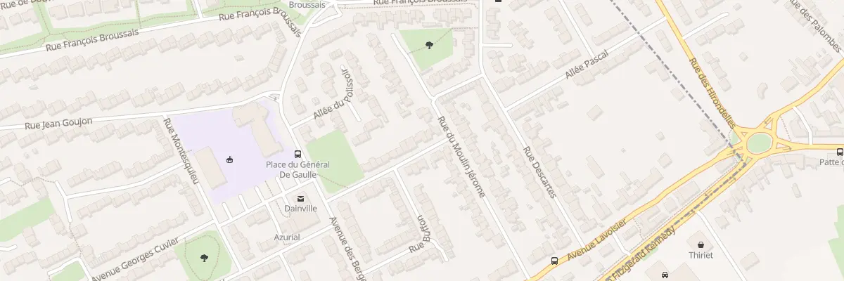 Plan du 5 Rue Paul Bourget à Dainville