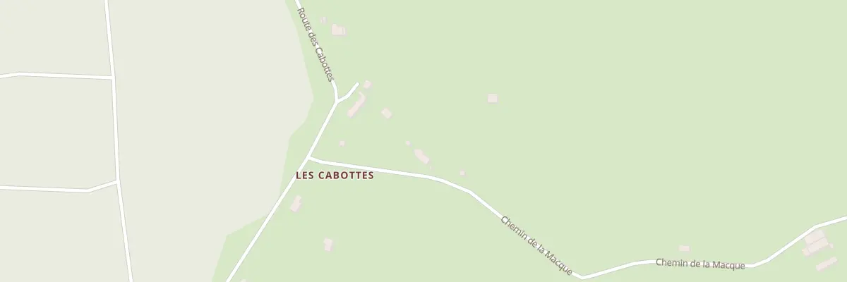 Plan du 4 Les Cabottes au Brethon