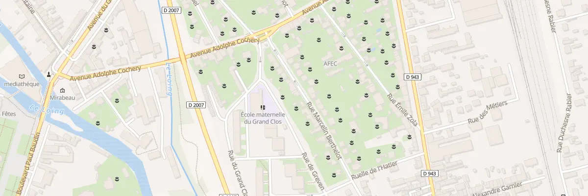 Plan du 12 Rue Marcelin Berthelot à Montargis