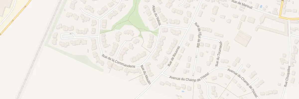 Plan du 18 Rue de la Commanderie à Lagny-le-Sec